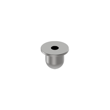Round head ceiling mounting chrome