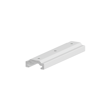 Linear suspension bracket long white