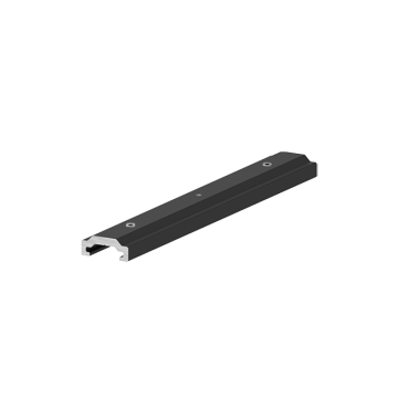 Linear suspension bracket, long, black