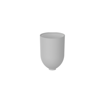 Baldaquin en plastique pour poteaux M6 Gw, gris