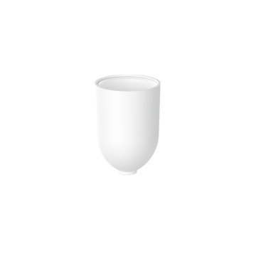 Baldaquin en plastique pour tiges M6 Gw, blanc