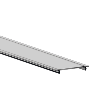Diffuser opal zu H-Schiene 2000x28x3.7mm