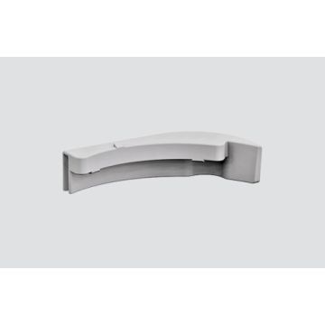Schutzabdeckung IP40 für symmetrischen Adapter weiss