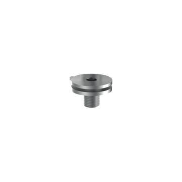 Nipple M10 without collar for adapter