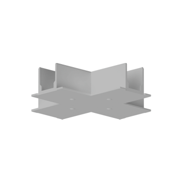 Installation cover for X-connector gray