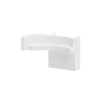 Protective cover IP40 for asymmetrical adapter white