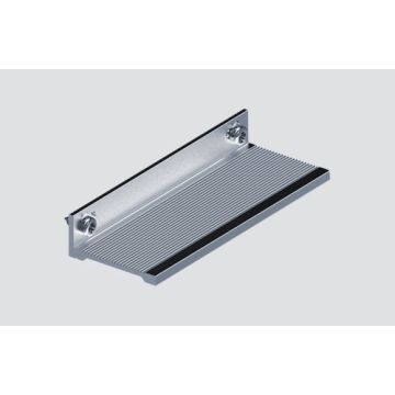 Clamp for trimless application aluminum