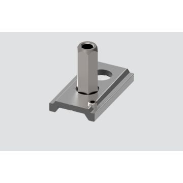 Suspension bracket short M6 aluminum