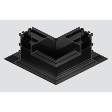 Mechanische Eckverbindung für ST14 Schiene horizontal schwarz