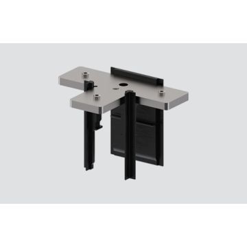 Raccordement mécanique en T pour rail ST2 blanc