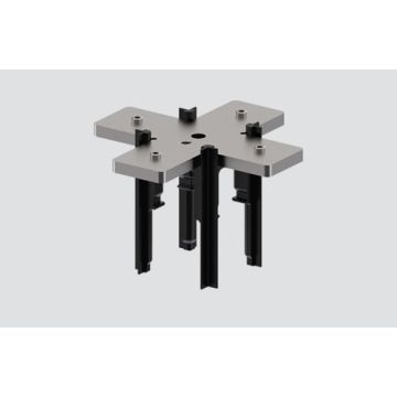 Connexion X mécanique pour rail ST2 blanc