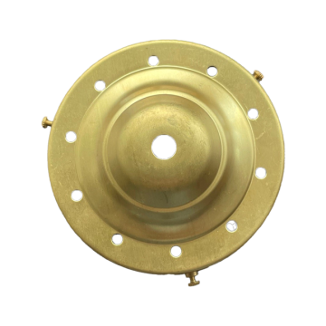 Brass glass holder
