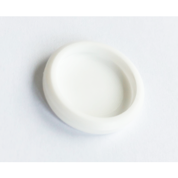 Starter hole cover white