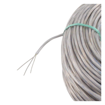 Cable round 3x0.75mm2 transparent Ø5.1mm 100m