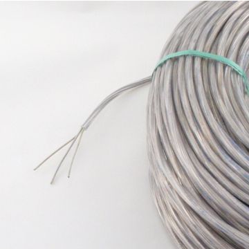 Kabel rund 3x0.75mm2 transparent Ø5.1mm Zuschnitt/m