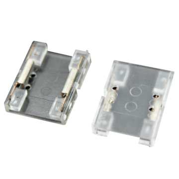 Double connecteur pour bandes LED 8 mm max.