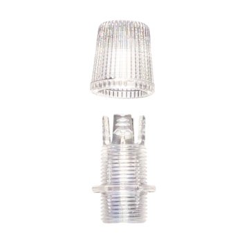 2-teiliger Zugentlaster transparent Gew. M13x1