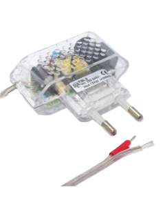 LED Steckernetzger&auml;t 350mA mit Kabel transparent
