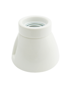 Ceiling socket E27 porcelain white Ceiling socket E27 porcelain white