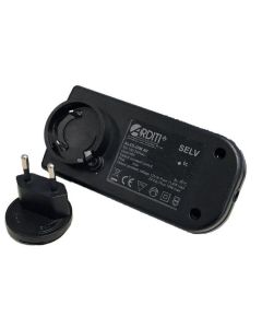LED Steckernetzger&auml;t 12/24V 36W mit Taster/Sensor dimmbar schwarz