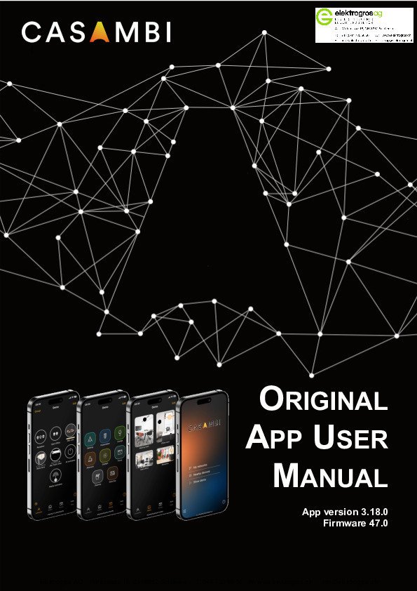 CASAMBI APP User Guide english