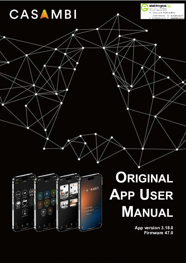 CASAMBI APP User Guide english