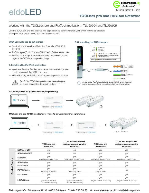 TOOLbox pro user guide