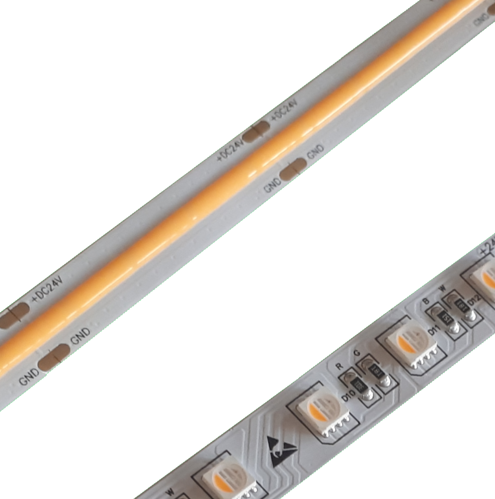 COB LED Streifen für durchgehende Lichtlinien